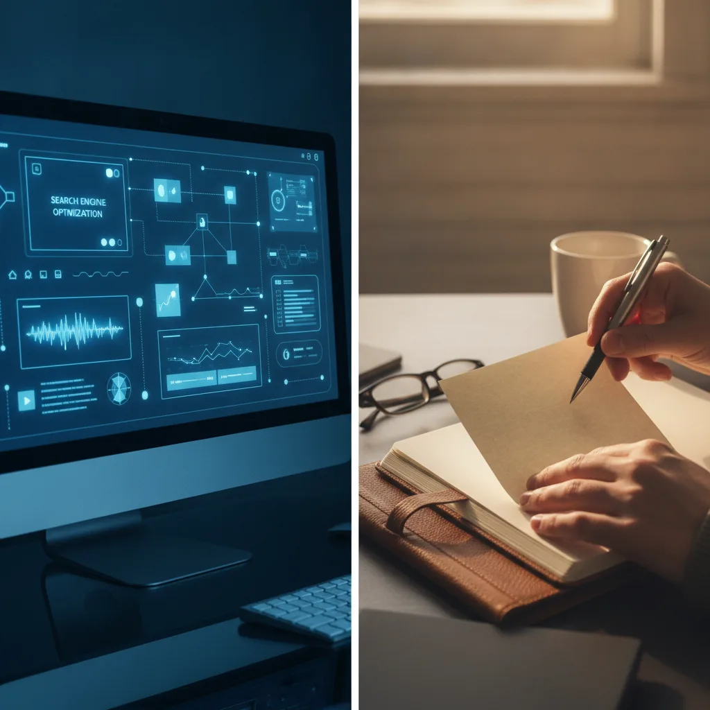 rédaction seo ia vs humain